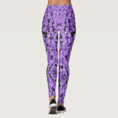 Violette Blume Leggings Violette (Rückseite)