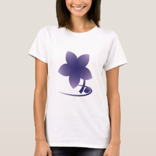 Violette Blume - nb T-Shirt