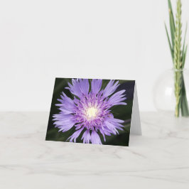 Violette Blume Notecard Karte