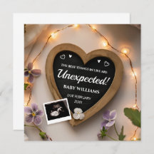 Violette Blume Schwangerschaft Ankündigung