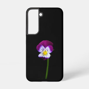 Violette Blume sgcnm Samsung Galaxy Hülle