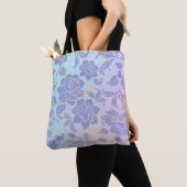 violette Blume Tasche (Von Nahem)
