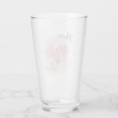 Violette Blume Tasse (Rückseite)