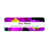 violette Blumen (Vorne)