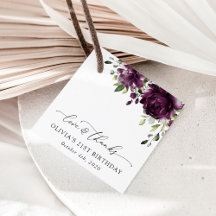 Violette Blumen, Pflaumen, Blume, Boho, Geburtstag