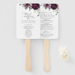 Violette Blumen, Pflaumenblumen, Blume, Hochzeitsp Fächer