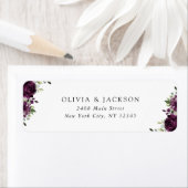 Violette Blumen, Pflaumenblumen, Boho, Blumenzehen (Insitu)