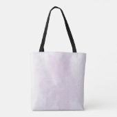 violette Blumen Tasche (Rückseite)