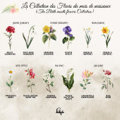 Violette Blüte des Februar Poster
