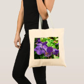 Violette Budget-Taschen-Tasche Tragetasche (Vorderseite (Produkt))