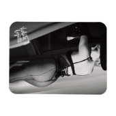 Violette Coquette "Film Noir" / Fenster Magnet (Horizontal)