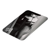 Violette Coquette "Film Noir" / Fenster Magnet (Linke Seite)