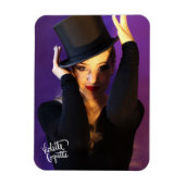 Violette Coquette "Top Hat" / 2 Magnet (Vertikal)