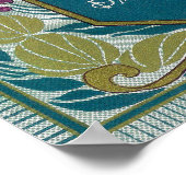 Violette De Cannes Soap LabelParis, France Poster (Ecke)