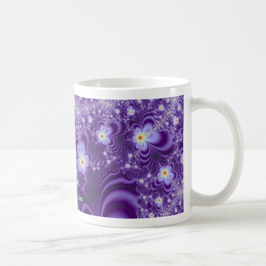 Violette Energie Kaffeetasse (Rechts)