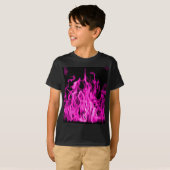 Violette Flamme und violette Feuergeschenke von St T-Shirt (Vorne ganz)