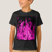 Violette Flamme und violette Feuergeschenke von St T-Shirt (Vorderseite)