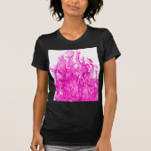 Violette Flamme und violette Feuergeschenke von St T-Shirt (Vorderseite)