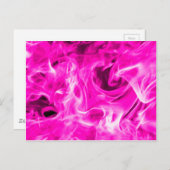 Violette Flammen und violette Feuergeschenke aus S Postkarte (Vorne/Hinten)