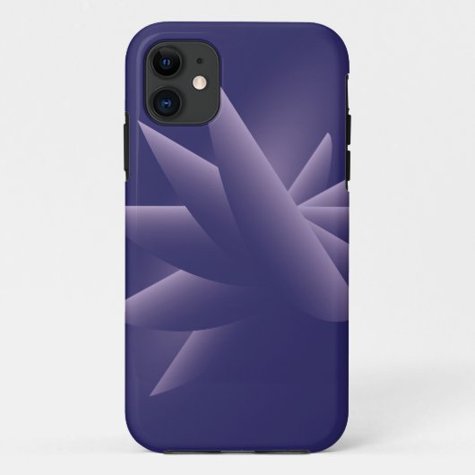 Violette Flügel Case-Mate iPhone Hülle (Rückseite)