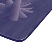 Violette Flügel Schneidebrett (Ecke)
