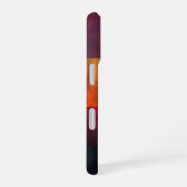 Violette Glut Felder iPhone 16 Hülle (Rechte Seite)