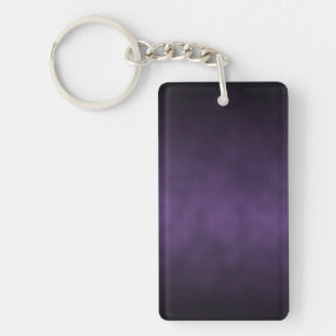 Violette Gothic Ombre-Hintergrundkunst Schlüsselanhänger