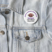 Violette High School Footballmannschaft individuel Button (Beispiel)