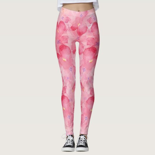 Violette in rosa leggings (Vorderseite)