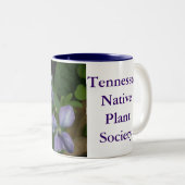 Violette Kaffee-Tasse Zweifarbige Tasse (VorderseiteRechts)