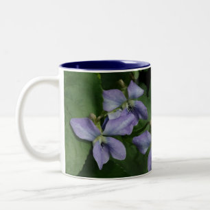 Violette Kaffee-Tasse Zweifarbige Tasse