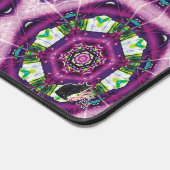 Violette Kaleids Schreibtischunterlage (Ecke)