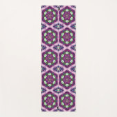 Violette Kaleids Yoga Mat Yogamatte (Vorderseite)