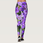 Violette Leggings (Rückseite)