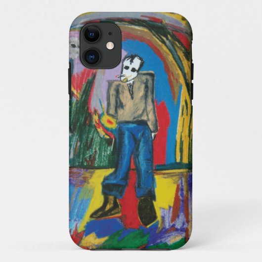 Violette Nacht (2 von 3) Smartphone-Fall Case-Mate iPhone Hülle (Rückseite)