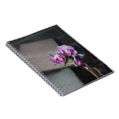 Violette Orchidee Notizblock (Rechte Seite)