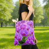 Violette Orchideen-Tasche Tasche