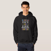VIOLETTE Personalisierter Name Funny Niedlich Cust Hoodie (Vorne ganz)