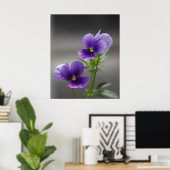 Violette Poster (Heimbüro)