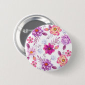 Violette Rose Button (Vorne & Hinten)