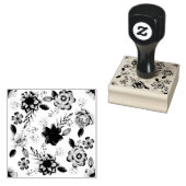Violette Rose Gummistempel (Stempel)