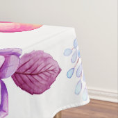 Violette Rose Tischdecke (Beispiel)