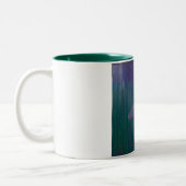 Violette Schimmer-Libelle Zweifarbige Tasse (Links)