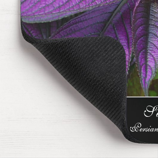 Violette Schönheit Mousepad (Ecke)