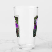 Violette Schwertlilie aus Glas (Links)