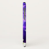 Violette Schwertlilien Iris-Blume Case-Mate iPhone Hülle (Hinten/Links)