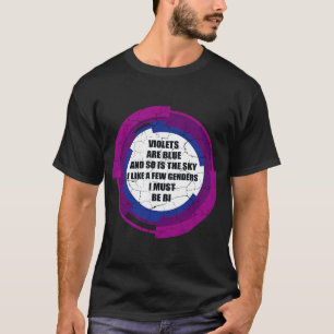 Violette sind blau, und so ist der Himmel, den ich T-Shirt