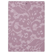 Violette Spitze Klemmbrett (Rückseite)