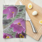 Violette Stern-Kuhschelle Geschirrtuch (Viertel Falte)