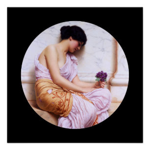 Violette, Süßviolette c1908 Poster